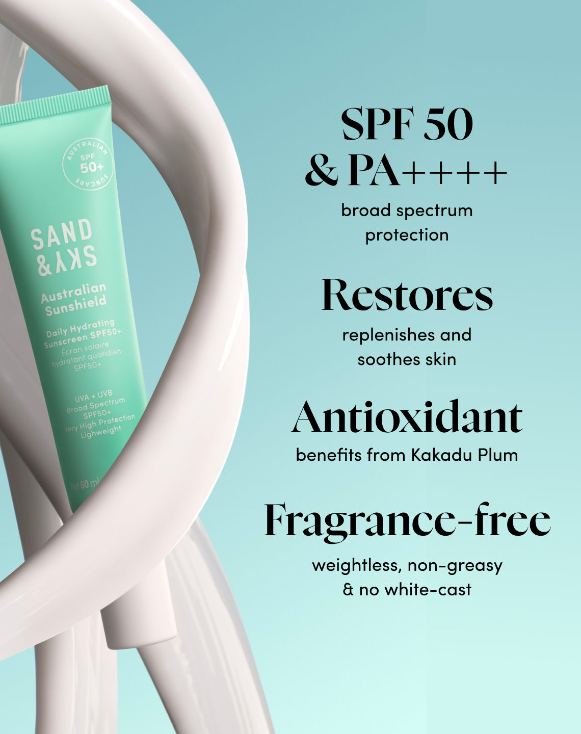 Australian Sunshield Daily Hydrating Sunscreen SPF50+