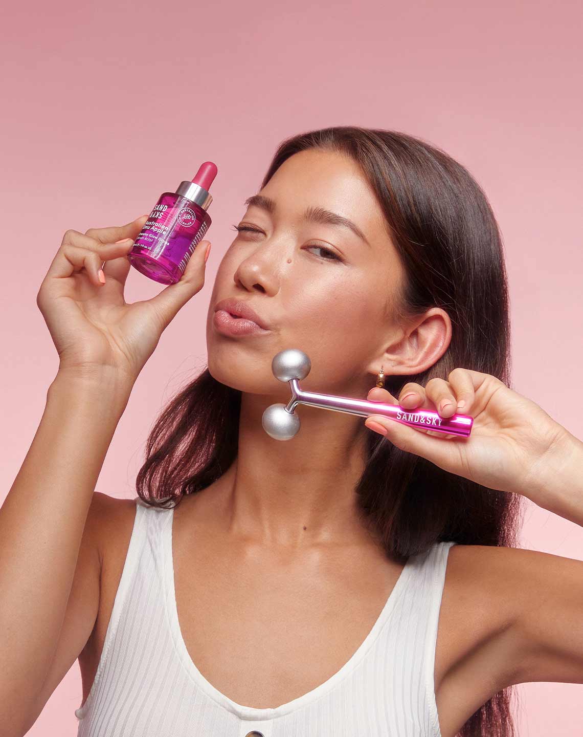 Aussie Skincare Essentials Straffender Gesichtsroller