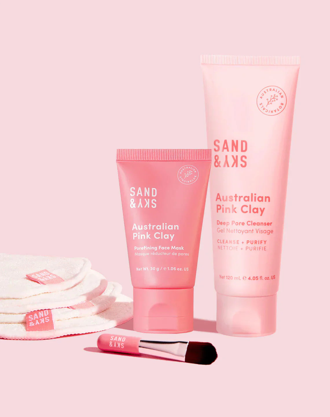 Australische Pink Clay Tiefenporen-Reiniger