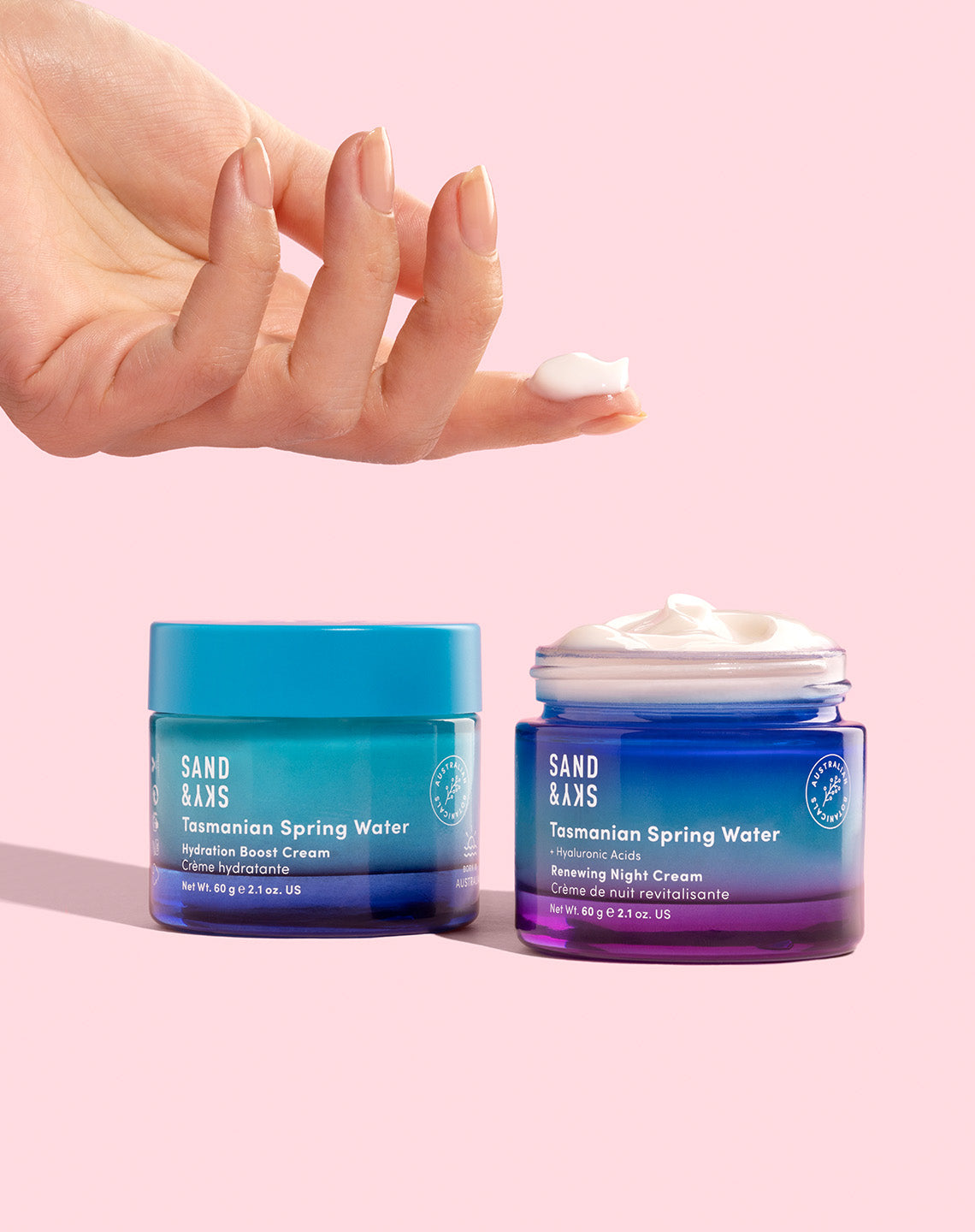 Tasmanisches Quellwasser Erneuernde Nachtcreme