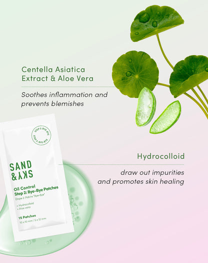 Oil Control Dual Action Blemish Patches