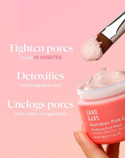 Australian Pink Clay Porefining Face Mask