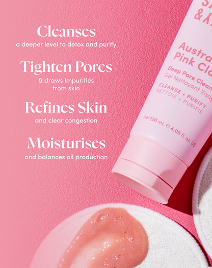 Australian Pink Clay Deep Pore Cleanser