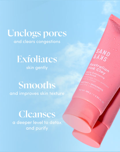 Australian Pink Clay Flash Perfection Exfoliator