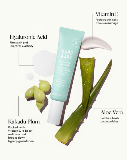 Australian Sunshield Daily Hydrating Sunscreen SPF50+