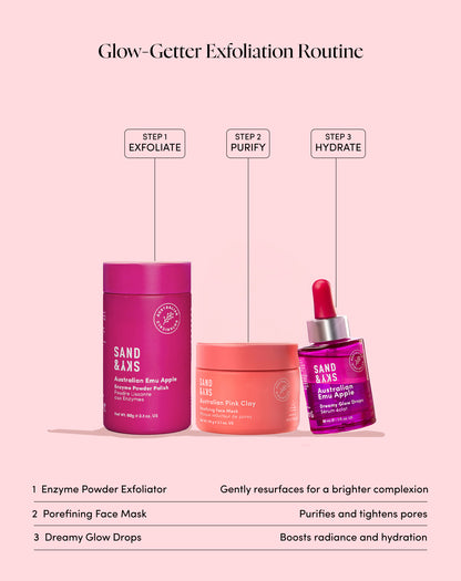 Australian Glow Berries Enzyme Powder Polish