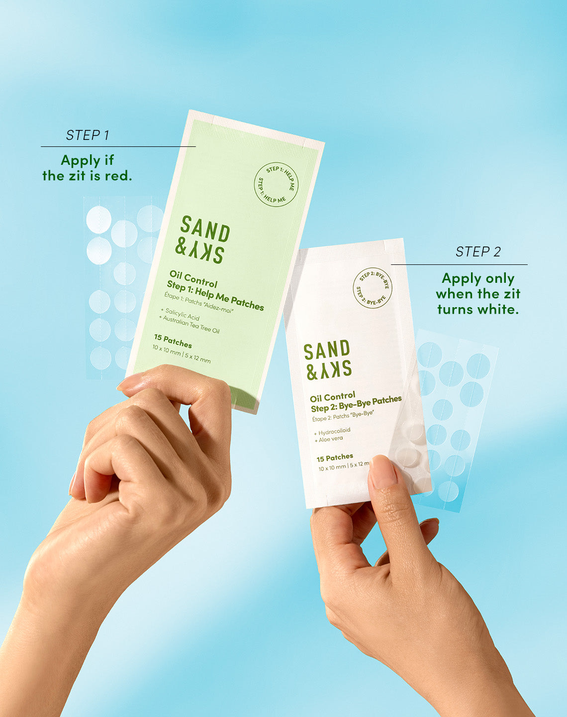 Oil Control Dual Action Blemish Patches