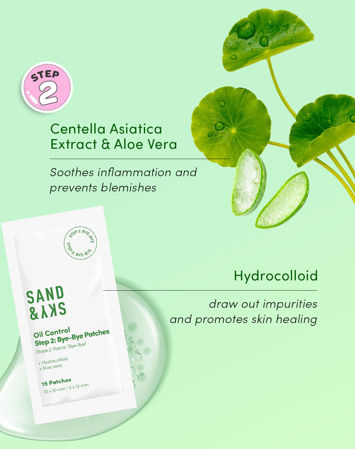 Oil Control Dual Action Blemish Patches