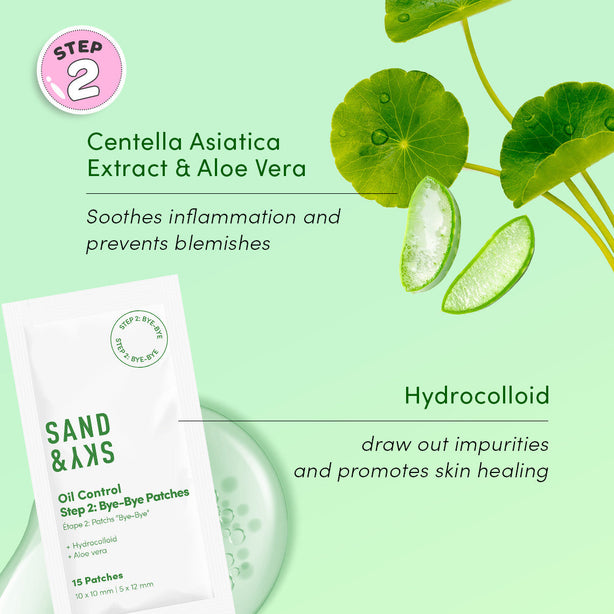 Oil Control Dual Action Blemish Patches