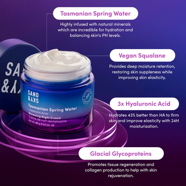 Tasmanian Spring Water Renewing Night Cream