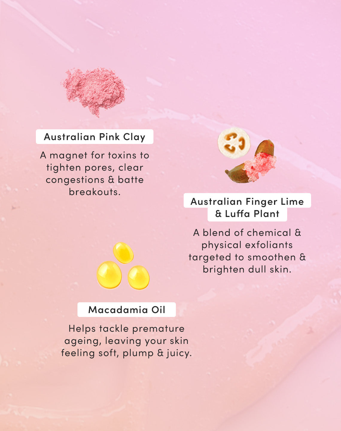 Australian Pink Clay Deep Pore Cleanser