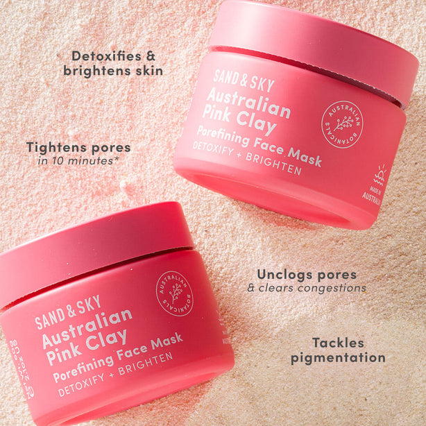 Australian Pink Clay Mask Besties Kit