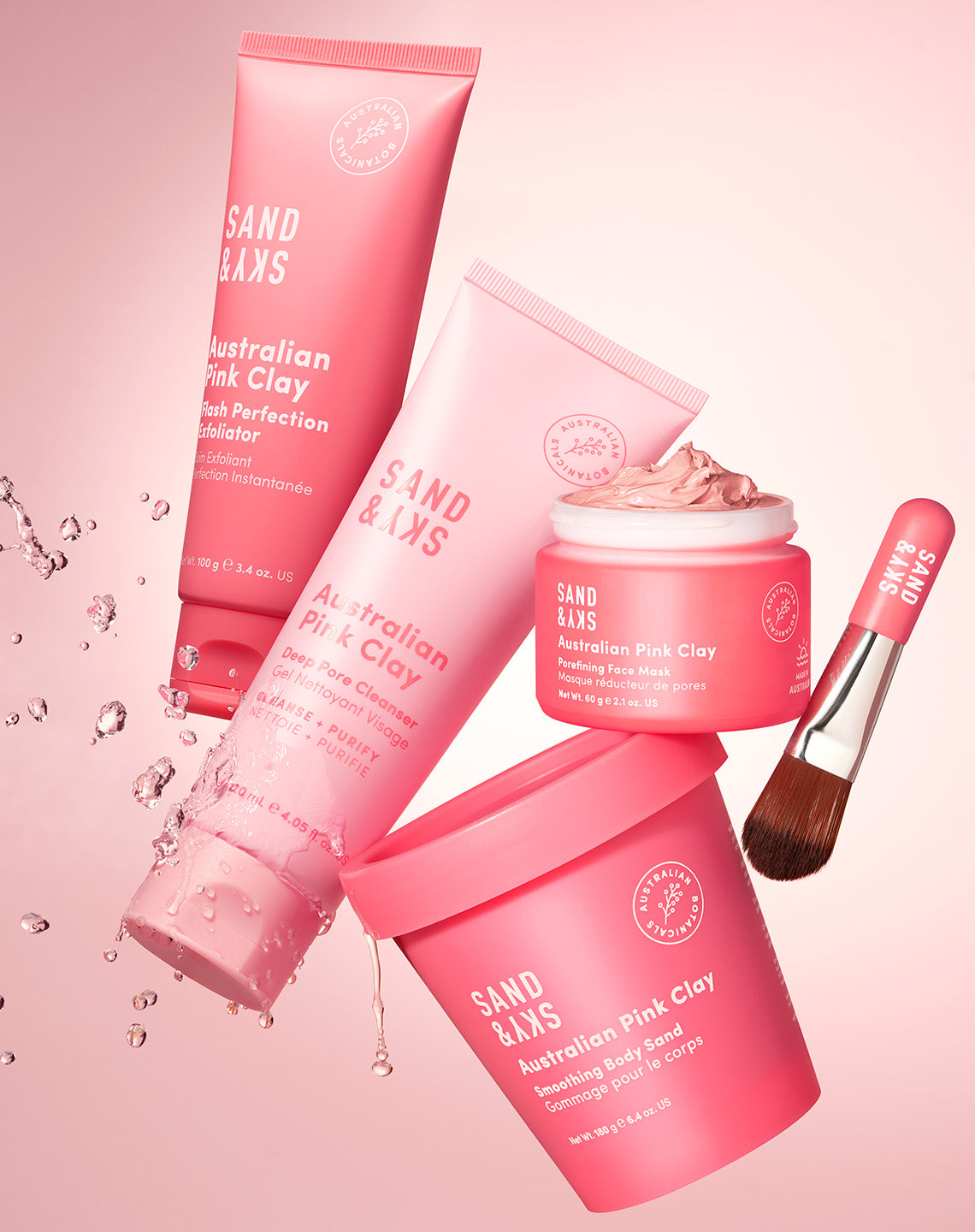 Australian Pink Clay Porefining Face Mask