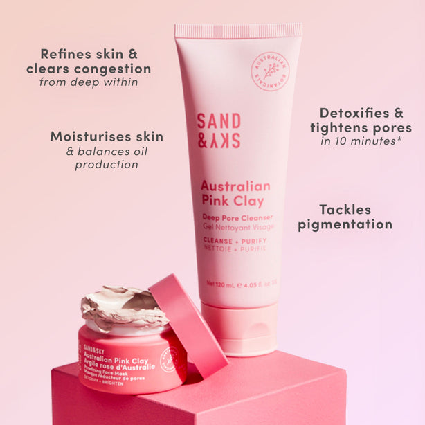 Australian Pink Clay Pore Tight Kit